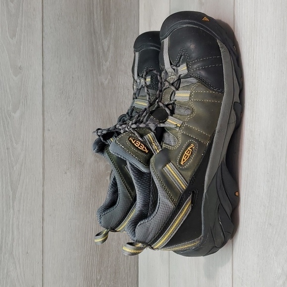 Keen Mens Outdoor Leather Steel Toe Workout sneakers shoes sz 11.5 - Picture 3 of 14